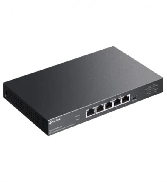 Switch retea 5-Port 2.5G Desktop Switch with 4-Port PoE++ PORT 4 2.5G PoE++ Ports, 1x 2.5G Non-PoE Port SPEC 802.3af at bt type3, 123 W PoE Power