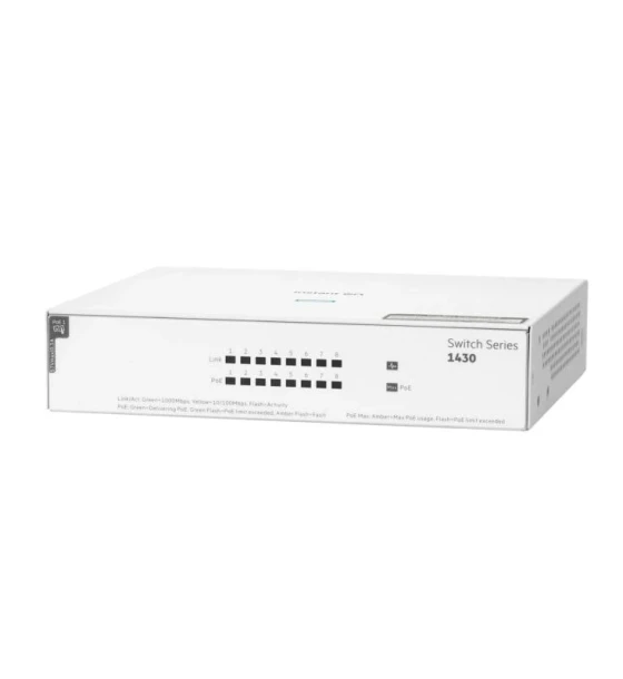 Switch retea HPE Networking Instant On Switch 8p Gigabit CL4 PoE 64W 1430