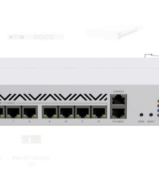 Switch retea MIKROTIK, 16 Port Wired Router, CCR2116-12G-4S+, Procesor 2Ghz, 16 mb RAM, 128 mb NAND, Dimensiuni 443 x 199 x 44 mm, interfata 13 x 10, 4 x SFP+, 1 x 10, 1 x Serial Console RJ45
