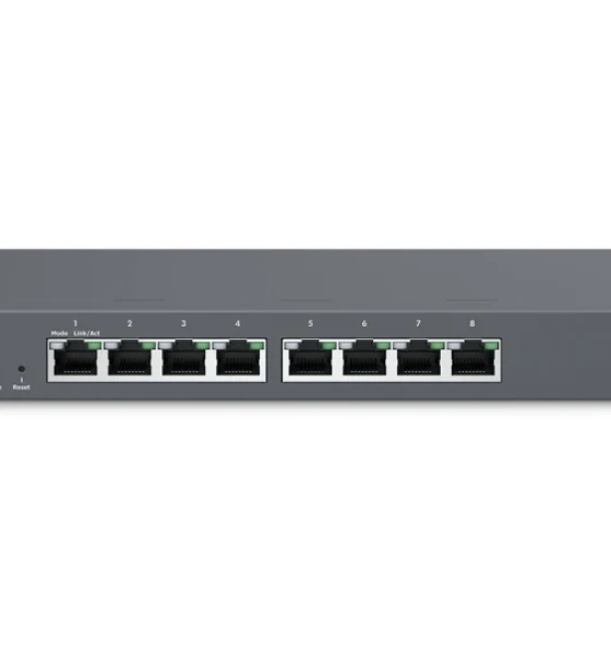 Switch retea EnGenius Managed / stand-alone Desktop 8-port 55W GbE Switch PoE 8-port GbE PoE.af 55W L2+ DT Cloud Management