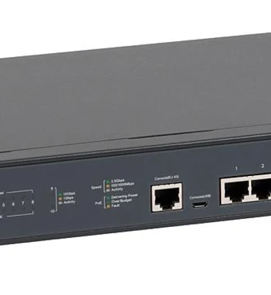 Switch retea JetStream 8-Port 2.5GBase-T and 2-Port 10GE SFP+ L2+ Managed Switch with 8-Port PoE+ PORT 8x 2.5G PoE+ Ports, 2x 10G SFP+ Slots, RJ45/Micro-USB Console Port SPEC 802.3at/af, 240 W PoE Power