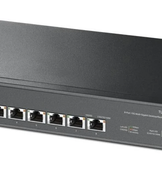 8-Port 10G Multi-Gigabit Switch PORT 8x 10G RJ45 Ports SPEC 1U 13-inch Rack-mountable Steel Case FEATURE Plug and Play
