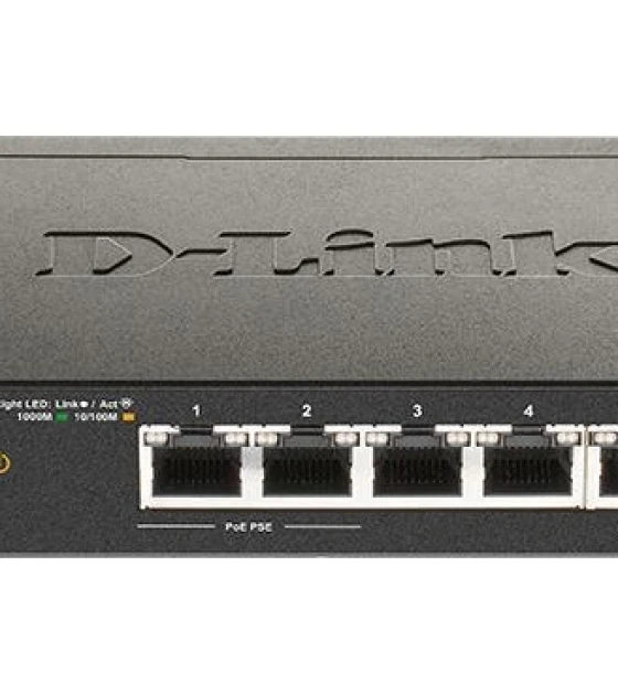 Switch retea Switch D-Link DGS-1100-05PDV2, 5 port, 10 Mbps