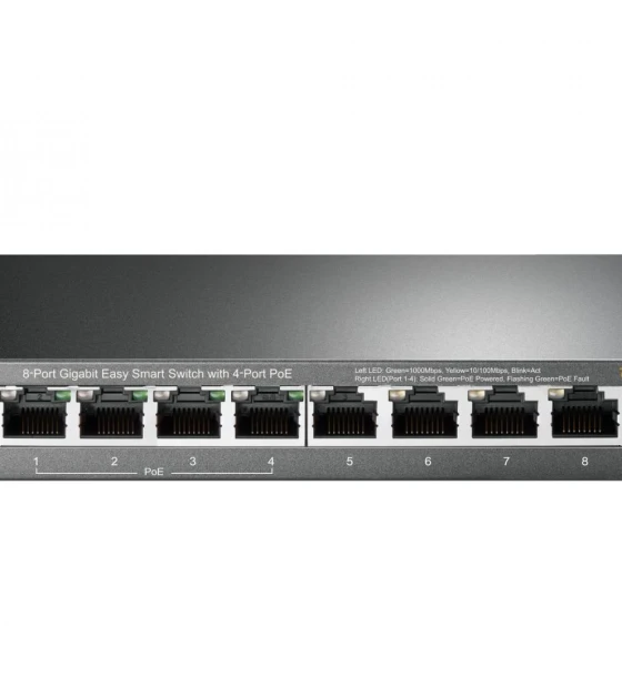 Switch retea Switch TP-LINK TL-SG108PE, 8 port, 10 Mbps