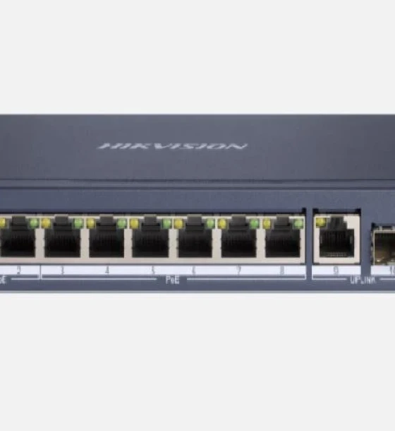 Switch retea Switch Hikvision DS-3E0510HP-E, 8-port, PoE