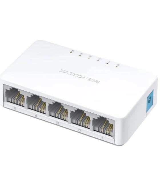 Switch retea Switch Mercusys MS105, 5 Port, 10 Mbps
