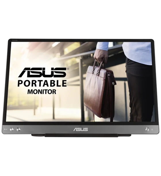Monitor LED Asus MB14AC, 14inch, 1920x1080, 5ms GTG, Grey