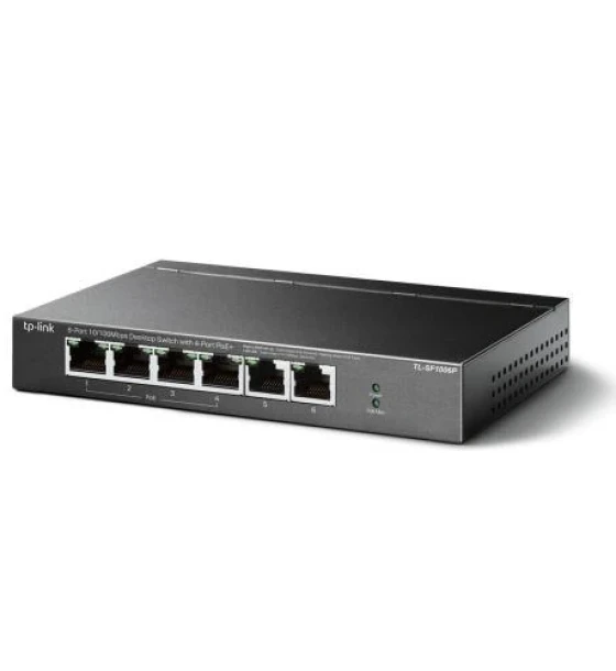 Switch retea Switch TP-Link TL-SF1006P, 6 port, 10 Mbps