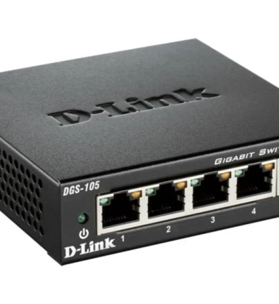 Switch retea Switch D-Link DGS-105, 5 port, 10 Mbps