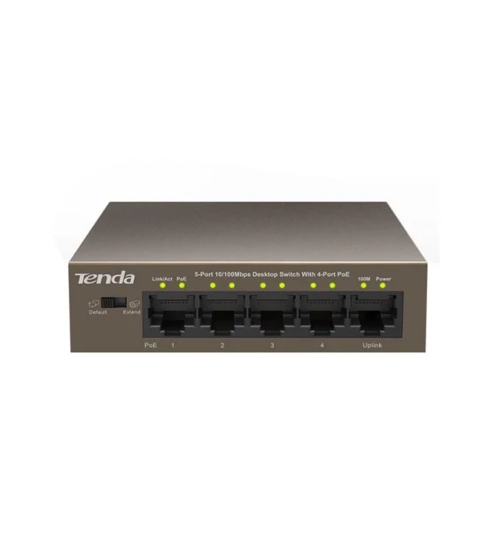 Switch retea Switch TENDA TEF1105P-4-63W, 5 Port, 10 Mbps