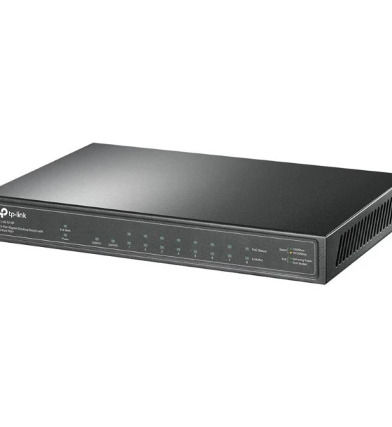 Switch TP-Link TL-SG1210P, 10 port, 10/100/1000Mbps
