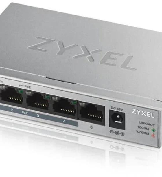 Switch retea Switch Zyxel GS1005-HP, 5 Port, 10 Mbps
