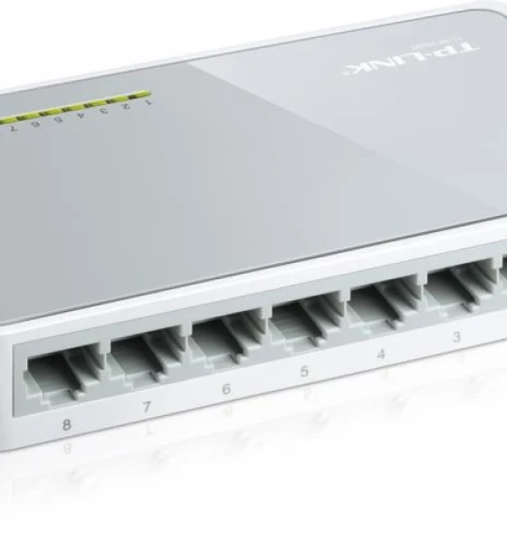 Switch retea Switch TP-Link TL-SF1008D, 8 port, 10 Mbps
