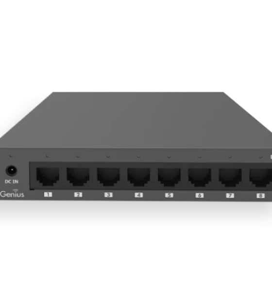 Switch retea Switch Engenius Unmanaged Desktop 8-port GbE, standard wireless L1, capacitate switch 16 Gbps