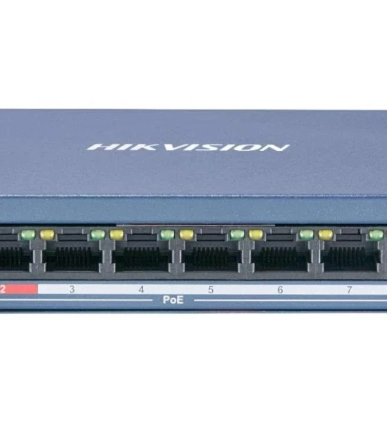 Switch retea Switch Hikvision DS-3E0109P-E, 8-port, PoE