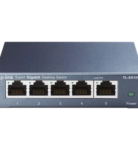 Switch retea Switch TP-Link TL-SG105s, 5 port, 10 Mbps