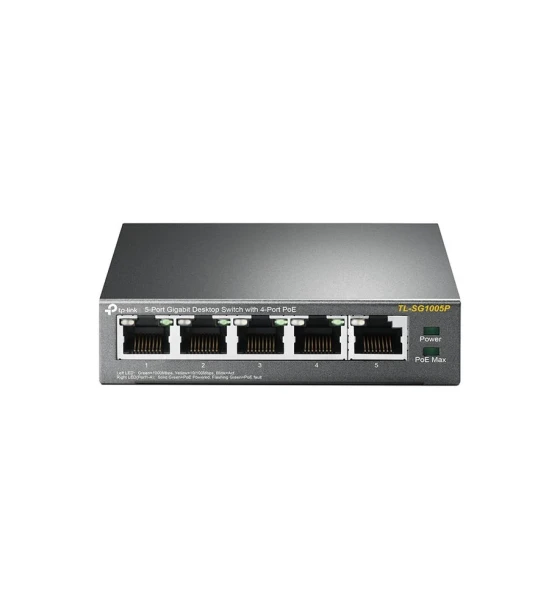 Switch retea Switch TP-LINK TL-SG1005P, 5 port, 10 Mbps