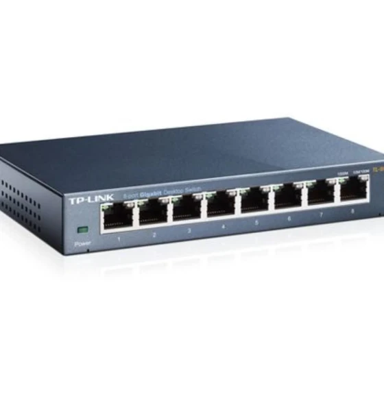 Switch retea Switch TP-Link TL-SG108S, 8 port, 10 Mbps