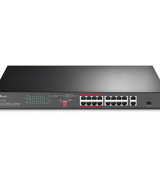 Switch retea Switch TP-Link TL-SL1218P, 16 port, 10 Mbps