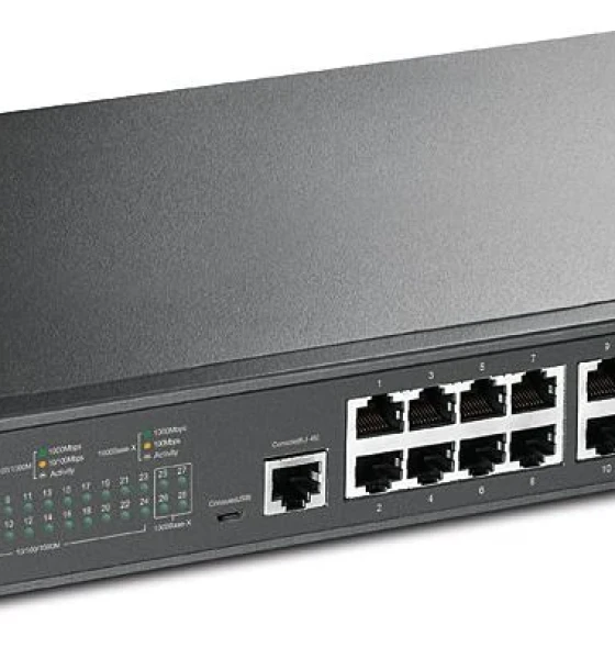 Switch retea Switch TP-Link TL-SG3428, 24 port, 10 Mbps
