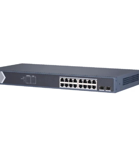 Switch retea Switch Gigabit DS-3E1518P-SI, L2, 16-Port, PoE