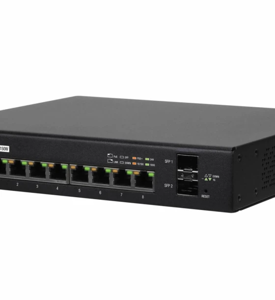 Switch retea Switch Ubiquiti Gigabit EdgeSwitch ES-8-150W, 8 port, 10 Mbps