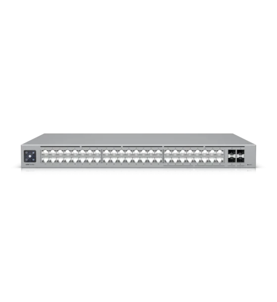 Switch retea Ubiquiti Unifi Pro Max, Ethernet In-Band, 32 Porturi GbE RJ45, 16 Porturi 1, 5 GbE RJ45, 4 Porturi 10G SFP+, 224 Gbps, sursa alimentare AC/DC, interna, 100W