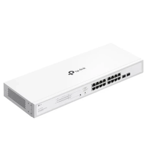 Switch retea TP-LINK 18-Port Gigabit Smart Switch with 16-Port PoE+ FESTA FS318GP, Interfata 16 10 Mbps RJ45 Ports Auto Negotiation Auto MDI MDIX, Dimensiuni 440 180 44 mm, Capacitate Switch