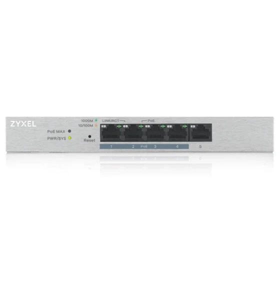 Switch retea ZYXEL GS1200-5HP 5-port gbe metal