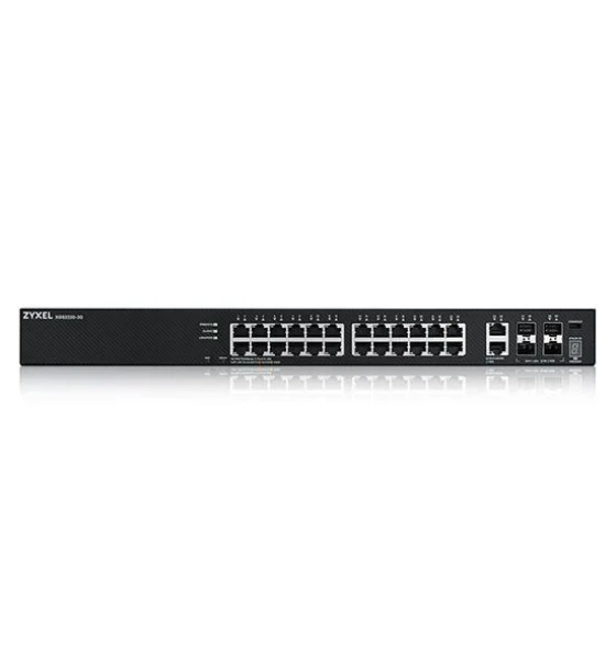 Switch retea XGS2220-30, L3 Access Switch, 24x1G RJ45 2x10mG RJ45, 4x10G SFP+ Uplink, incl. 1 yr NebulaFlex Pro