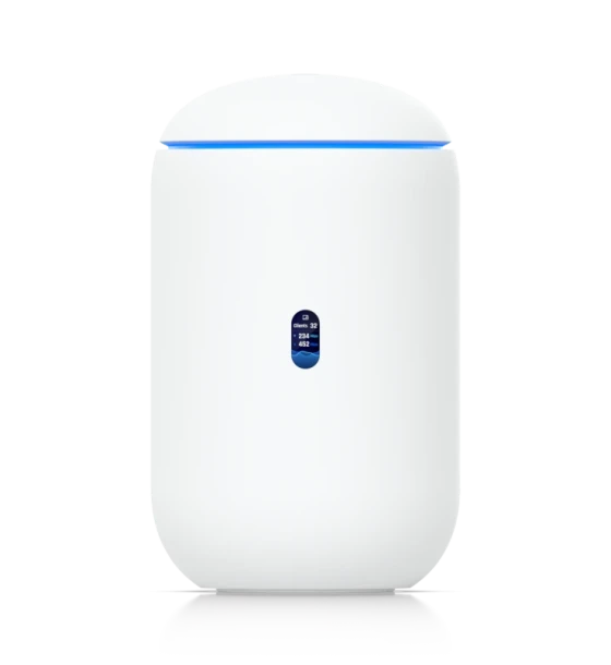 Switch retea Ubiquiti UDR7 desktop 10G cloud gateway, WiFi 7, PoE