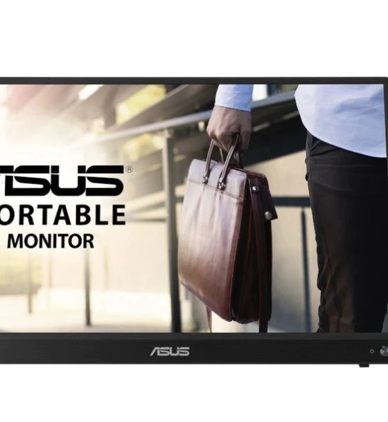 Monitor Asus 15.6 inch MB16ACV, 16:9, IPS, 1920x1080, 60Hz, GtG 5ms, Luminozitate max 250 cd, Contrast static 800:1, Contrast dynamic 100M 1