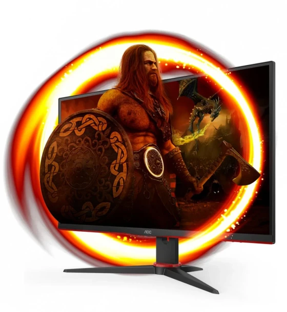 Monitor LED AOC 27G2ZN3 BK, 27inch, 1920x1080, 0.5ms, Black-Red