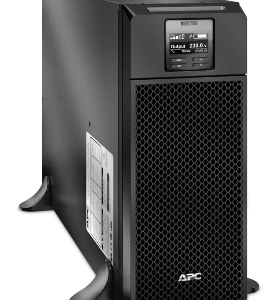 UPS APC Smart-UPS SRT online cu dubla-conversie 6000VAW 6 conectori C13 4 conectori C19, extended runtime, EPO, baterie APCRBC140, optionale xtindere garantie cu 1 ani WBEXTWAR1YR-SP-05