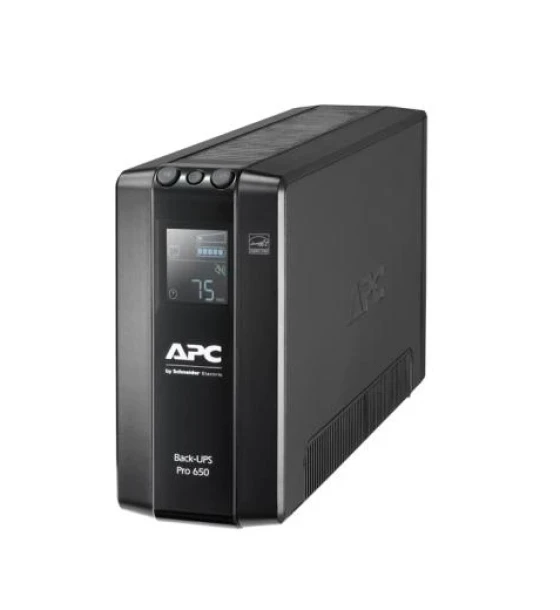 Back UPS Pro BR 650VA, 6 Outlets, AVR, LCD Interface