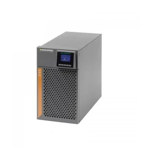 Socomec itys 2000VA vfi UPS 1 pf 1 with battery integrated, 8 x IEC 320 C13, RS232 - USB - contact de releu, card optional net vision tcp/ip si snmp