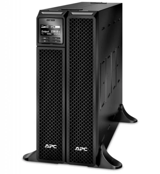 UPS APC Smart-UPS SRT online dubla-conversie 2200VA/1980W 8 conectori C13 2 conectori C19 extended runtime, baterie RBC31, 3 ani garantie echipament si 2 ani garantie baterie