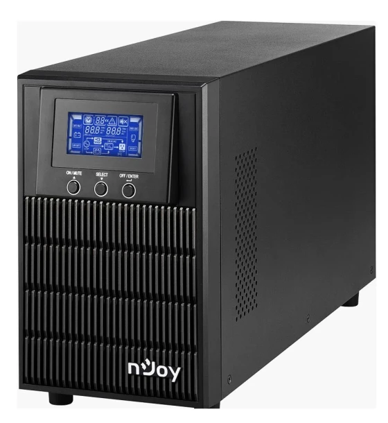UPS nJoy Aten PRO 1000, 1000VA/800W, On-line double convension UPS, LCD Display, 3 Prize Schuko cu Protectie, Tower, Smart SNMP USB RS- 232, Efficiency up to 88%, Software management