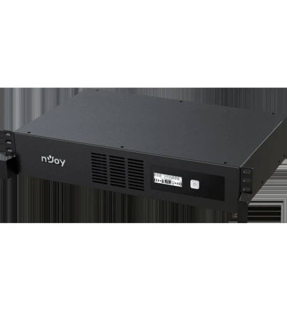 UPS nJoy Code 1000, 1000VA/600W, Frecventa 50 Hz, Conectori Intrare 1 x IEC-320 C14, Iesire 8 x IEC-320 C13, Port de comunicare USB, Ecran LCD, AVR