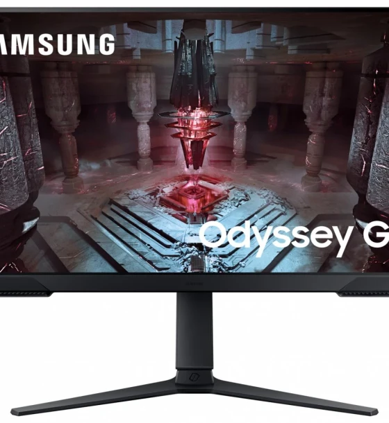 Monitor Samsung 27 inch LS27CG510EUXEN, 16:9, IPS, 2560x1440, 165Hz, GtG 1ms, Luminozitate max 350 cdmp, Contrast static 1000:1, Colours 1.07B, VESA Wallmount 100x100