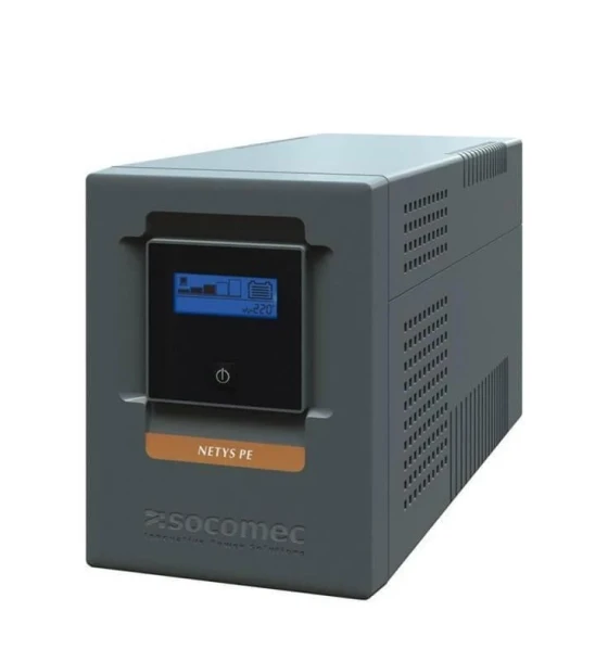 UPS Netys pe 850VA/480W 230V 50/60Hz battery included with AVR, stepwave plugs protected RJ45, 1xUSB