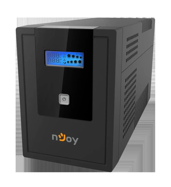 UPS nJoy Cadu 2000, 2000VA/1200W, Afisaj LCD cu ecran tactil, 4 x prize Schuko