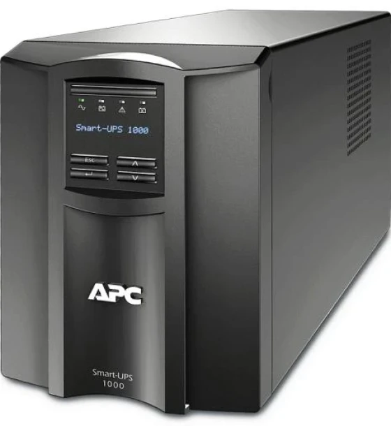 UPS APC Smart-UPS SMT line-interactive / sinusoidala 1000VA/700W 8conectori C13, baterie RBC6, optional extindere garantie cu 1 ani WBEXTWAR 1YR-SP-02/WBEXTWAR3YR-SP-02 cu Smart Conect