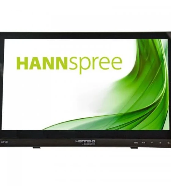 Monitor LED Touchscreen Hannspree HT161HNB, 15.6inch, 1366x768, 12ms, Black