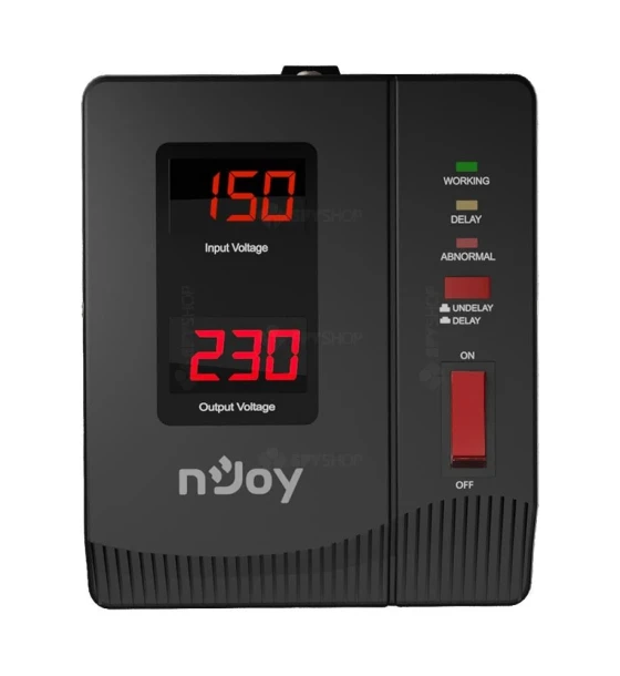 Stabilizator de tensiune Stabilizator tensiune nJoy 1000VA Alvis, 600W