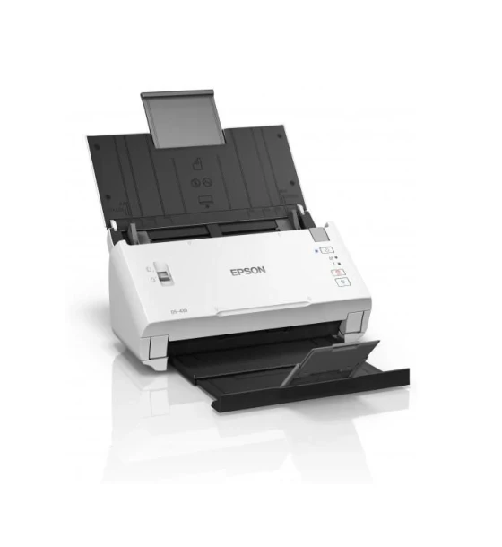Scanner Epson DS-410, dimensiune A4, tip sheetfed, viteza scanare 52 ipm alb-negru si color, optica 600x600dpi, ADF Single Pass 50 pagini, duplex, senzor CIS, USB 2.0 Type B
