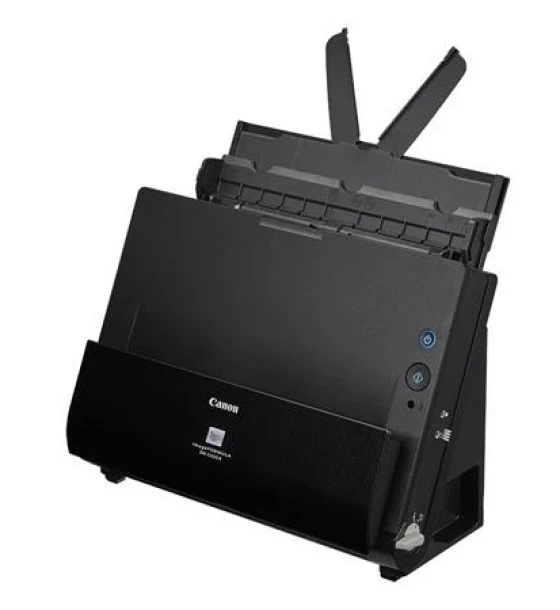 Scanner Canon DRC225II, dimensiune A4, tip sheetfed, viteza de scanare 25ppm alb-negru si color, 50IPM, Duplex, optica 600dpi, senzor CIS