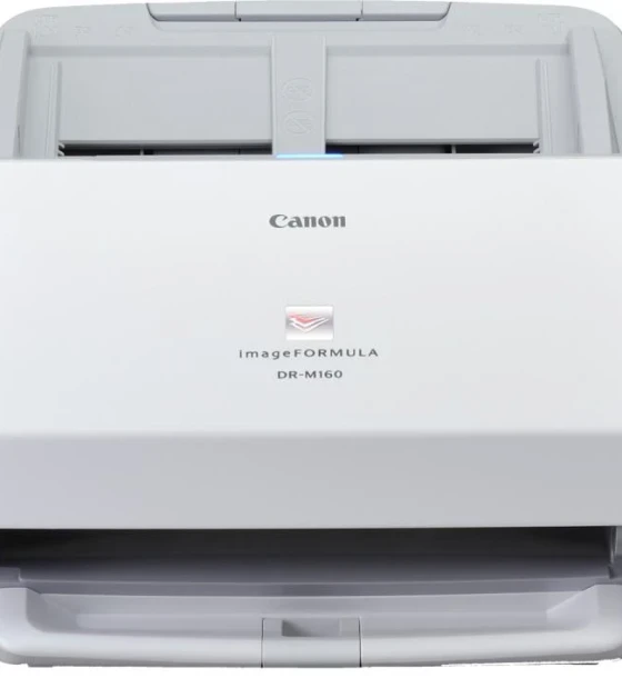 Scanner Canon DRM160II, dimensiune A4, tip sheetfed, viteza de scanare Alb-negru 200 dpi, 40 ppm ipm, Color 200 dpi, 300 dpi 40 ppm ipm, optica 600dpi, senzor CIS