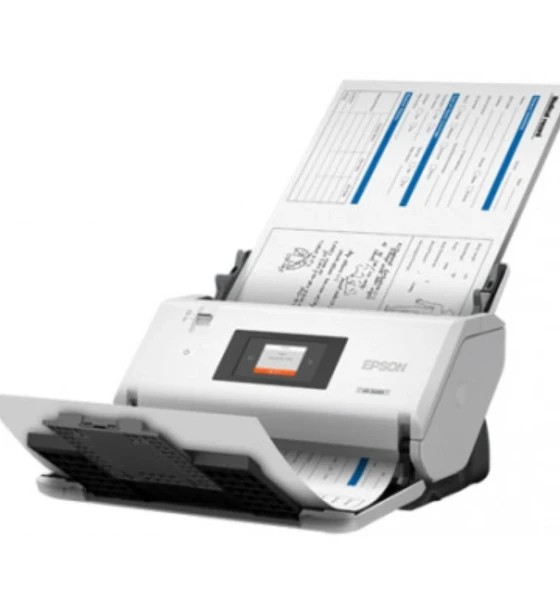 Scanner Epson WorkForce DS-30000, dimensiune A3, tip sheetfed, viteza scanare 70 ppm mono si color, ADF 120 coli, optica 600 X 600dpi, duplex, senzor CIS, tehnologie LED, Scanare catre BMP