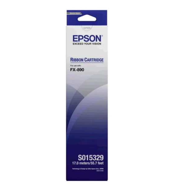 Ribbon Epson S015329, negru, pentru Epson FX-890